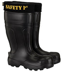 Leon Boots Co. Ultralight Men's Safety 1st EVA Non-Slip Boots Size 12-1/2 Black - Brand New