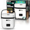 EMSON RICE ROBOT PERSONAL RICE COOKER, 1 QUART CAPACITY, PFAS-FREE - WHITE - Like New