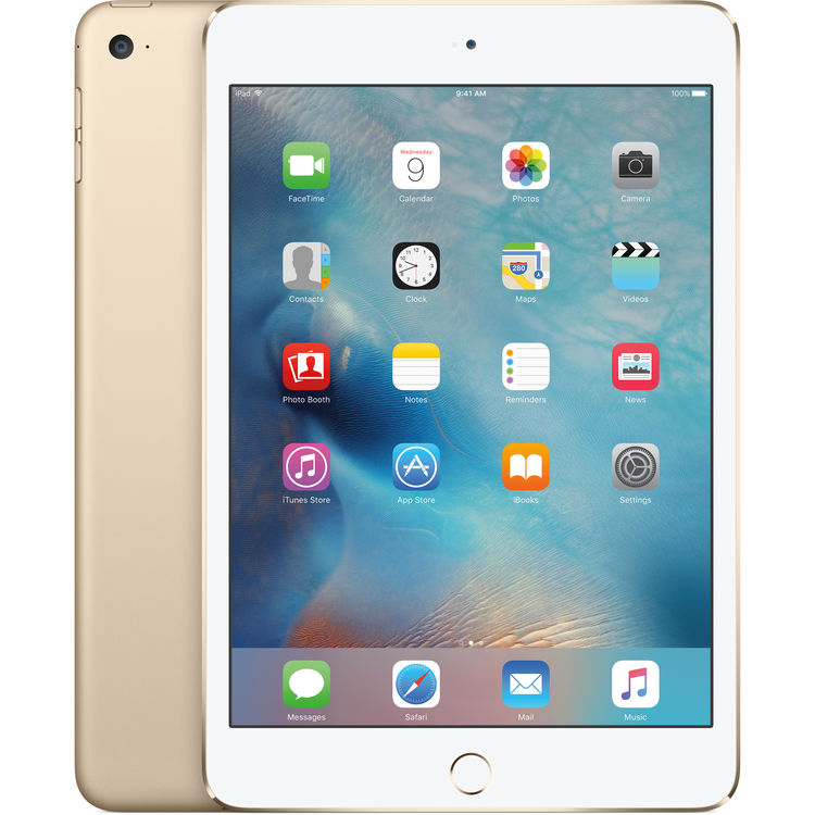 APPLE IPAD MINI 7.9" 4TH GENERATION 16GB WIFI MK6L2LL/A - GOLD Like New