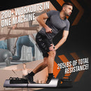 SQUATZ SQAPOLLO FOLDABLE MULTIFUNCTION FITNESS BOARD WORKOUT - BLACK/ORANGE - Like New