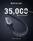 ANKER 765 USB C TO USB C CABLE 240W 6FT NYLON S23+/S23 ULTRA - GRAY - Like New