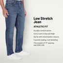 AEMN91778M25 AMAZON ESSENTIALS MEN'S LOW STRETCH JEANS 32W x 34L - STONE WASH - Brand New