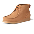 AMAZON ESSENTIALS MEN'S CHUKKA MOC TOE BOOTS TAN FAUX SUEDE SIZE MEN 10.5 - Like New