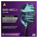 JOOLA PICKLEBALL PADDLE JOURNEY & SENECA – SELECT FIBERGLASS/CARBON FIBER - Like New