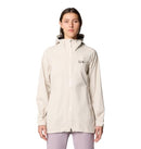 MOUNTAIN HARDWEAR WOMENS THRESHOLD PARKA - LARGE - TALC - Brand New