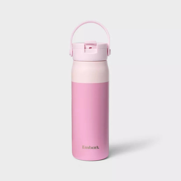 EMBARK 24OZ STAINLESS STEEL HYDRATION WATER BOTTLE - PURPLE - Brand New
