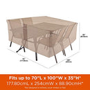 Modern Leisure 2946 Monterey Patio Table & Chairs, Furniture Set,Outdoor Cover - Brand New