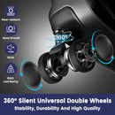 AXIDOU LUGGAGE SETS 3pcs WITH SPINNER WHEELS (20/24/28 INCH) KL12048-01 - BLACK - Like New