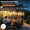 BESLOWE 14” UPGRADED MOTION SENSOR OUTDOOR WALL LIGHTS, 2-PACK - BRONZE - Like New