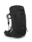 OSPREY ATMOS AG LT 65L MEN'S BACKPACKING BACKPACK, S/M - BLACK - Like New