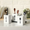 Kathfly 4 Pcs Silverware Caddy Utensil Holder Countertop Silverware Organizer - Like New
