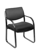 Boss Office Products Fabric Guest Chair Black (B9521-BK) - Brand New