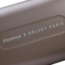 FLORENCE BY MILLS DELSEY CATCH FLIGHTS LUGGAGE MEDIUM 24 - CHESTNUT - Like New