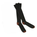 TOMMIE COPPER BLACK COMPRESSION KNEE SUPPORT HIGH SOCK 1 PAIR - SIZE:S/M - BLACK - Like New