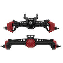 MEUS RACING SCX10 Axles Front & Rear Portal Axles - Black And Red - Like New