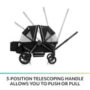EVENFLO PIVOT XPLORE DREAMZ ALL-TERRAIN STROLLER, BASSINET, - Scratch & Dent