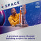 LEGO ICONS NASA ARTEMIS SPACE LAUNCH SYSTEM - DIY ROCKET MODEL - 10341 - MULTI - Like New