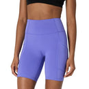 AMAZON ESSENTIALS WOMEN'S HIGH WAISTED ACTIVE SCULPT MOISTURE-WICKING PURPLE L - Brand New