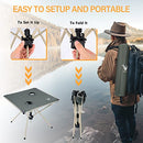YEAKYARD Portable Compact Lightweight Folding Camping Table B0B7FYS4MP - Brand New