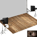 KATE BROWN WOOD RUBBER FLOOR MAT FOR PHOTOGRAPHY, 150X120, KATE-X100373 - BROWN - Like New