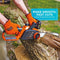 Black + Decker 40V MAX* 12" Cordless Chainsaw LCS1240 - BLACK/ORANGE - Like New
