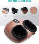 Nekteck Shiatsu Foot Massager Machine Soothing Heat Therapy NK-FM-0301 - Brown Like New