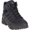 J15853W MERRELL MEN'S MOAB 2 MID TACTICAL BOOTS BLACK SIZE 10 - Like New