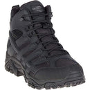 J15853W MERRELL MEN'S MOAB 2 MID WP MILITARY AND TACTICAL BOOTS BLACK 8W - Like New