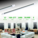 Xapolu 2FT T8 T10 T12 LED Tube Lights 12W 5000K 1680Lm Light Bulb- 42-Pack - Brand New
