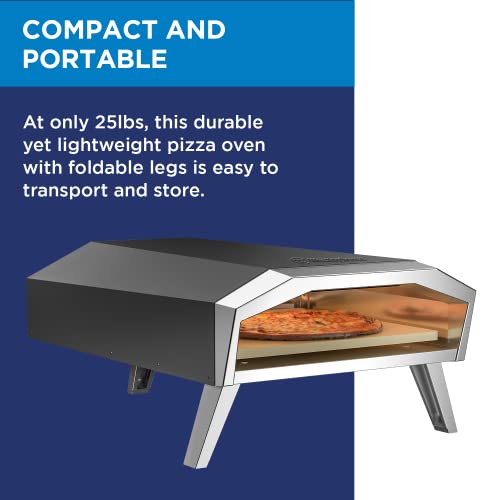 Westinghouse Gas-powered Artisan Outdoor Pizza Oven - Stainless Steel Portable - Like New