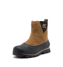 2084911257 SOREL MEN BUCKTON PULL ON WATERPROOF BOOT BLACK/BROWN SIZE 14 - Brand New