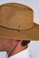 B0052OSI6M Unisex Sun Hat - UPF 50+ Sun Protection - Beach Comber, Brown - Brand New