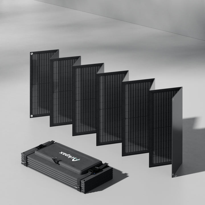 ARKPAX 12 FOLDING - 200 W PORTABLE SOLAR PANEL - BLACK - Like New