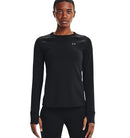 UNDER ARMOUR WOMEN'S BASE 4.0 CREW - SIZE: WOMEN S - BLACK - Brand New