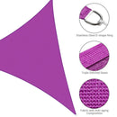 YESCOM 25FT TRIANGLE SUN SHADE SAIL 97% UV BLOCK - FUCHSIA - Like New