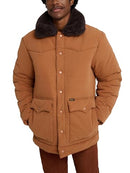 112376163 Wrangler x Stranger Things Hopper Coat, Brown, Large - Like New