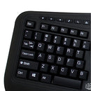Adesso WKB-1500GB Wireless Ergonomic Desktop Keyboard and Mouse - Black - Brand New