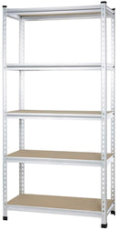 AMAZON BASICS MEDIUM DUTY STORAGE SHELVING 36 X 18 X 72 WHITE - AMBS03 - Like New