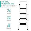 Best Choice Products 4-Step Portable Folding Heavy-Duty Steel Ladder B06XCV3BXZ - Brand New