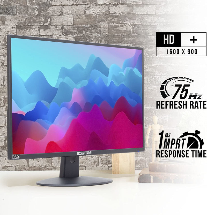 Sceptre 20" 1600 x 900 LED Monitor 2X HDMI VGA Built-in - Scratch & Dent