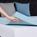 Lauraland 2-Inch Mattress Topper Twin Ventilated Design Foam Topper B07SV5MW13 - Brand New