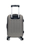 ROCKLAND LONDON HARDSIDE EXPANDABLE LUGGAGE CARRY-ON 20-INCH - SILVER - Like New