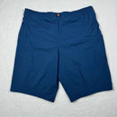 CANADA WEATHER GEAR MEN S PLAIN BENGALINE SHORT, SIZE: XL - NAVY - Like New