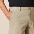 AMAZON ESSENTIALS SLIM-FIT 9" STRETCH CHINO SHORTS - SIZE: MEN 33 - TAN - Brand New