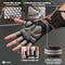 SIMARI BREATHABLE WORKOUT GLOVES FOR MEN WOMEN, PADDED, WEIGHT LIFTING, LARGE Like New