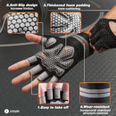 SIMARI BREATHABLE WORKOUT GLOVES MEN WOMEN PADDED LIFTING - Scratch & Dent