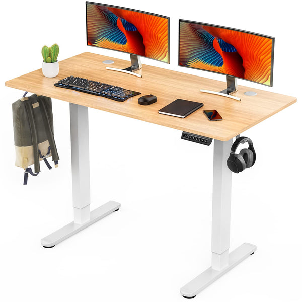 Sweetcrispy Electric Standing Desk, 48 x 24" Adjustable Height - Scratch & Dent