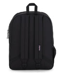 JANSPORT CROSS TOWN BACKPACK 17" X 12.5" X 6" - 1 MAIN UTILITY POCKET - BLACK - Brand New