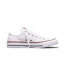 M7652C CONVERSE UNISEX ADULT CHUCK TAYLOR ALL STAR LOW OPTICAL WHITE SIZE 9.5 - Like New