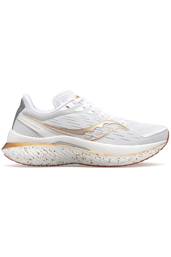 SAUCONY ENDORPHIN SPEED 3 WOMENS 8.5 UK6.5 EUR 40 - WHITE/GUM BLANC - Like New